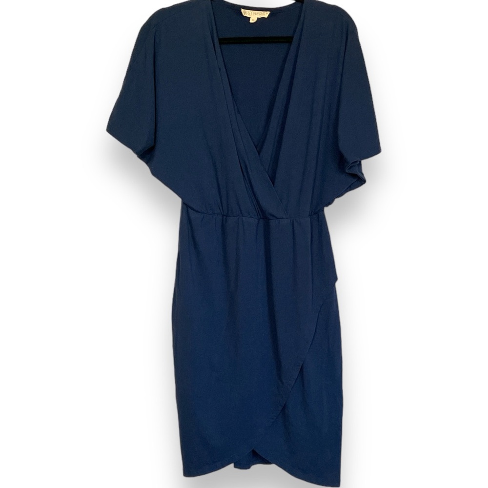 Synergy Organic Clothing Navy Blue Dress